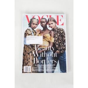 2020's Vogue April Beauty Without Borders Magazine